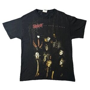 Vintage Slipknot All Hope Is Gone Album Shirt  Medium Tee Album Double Sided